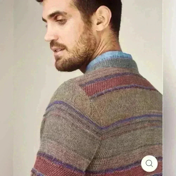 Mens  Sol Alpaca Crewneck Sweater Medium Like NEW - Picture 6 of 8